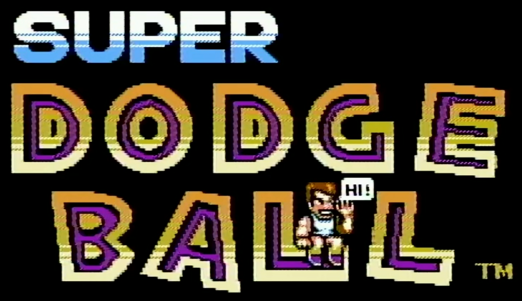 Super Dodgeball Open Screen