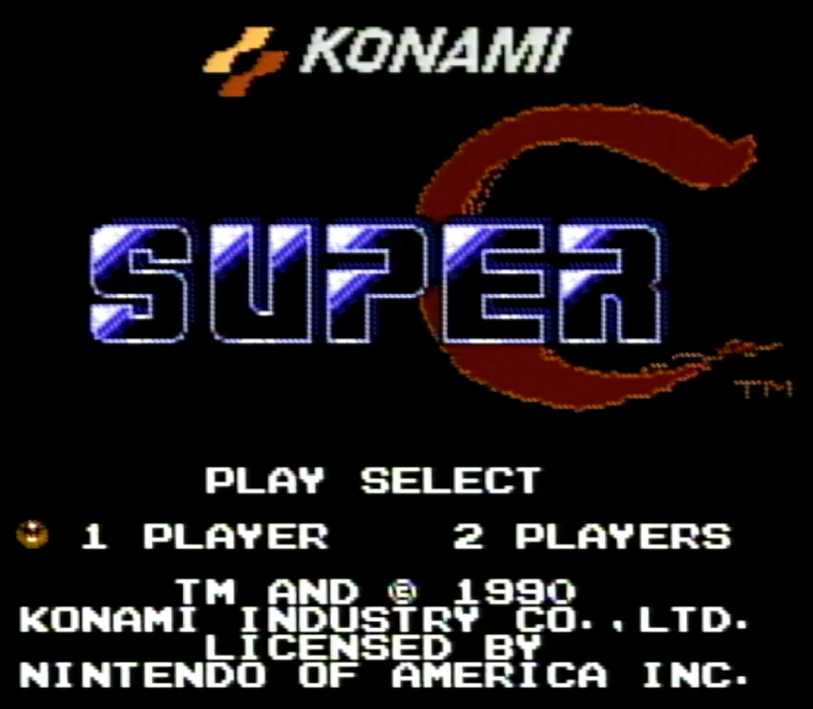 Super C Opening Screen